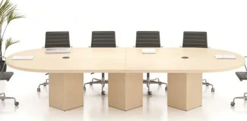 CA60144BCL - Deluxe 12' Conference Table w/Cube Bases by Candex