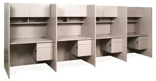 CA615BF-2 - Economy Cubicle  Privacy Station w/Drawers by Candex