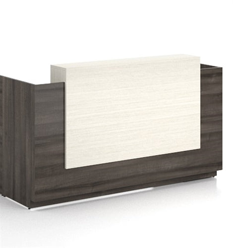 CA679 Deluxe Series Reception Desk w/Decorative Panel