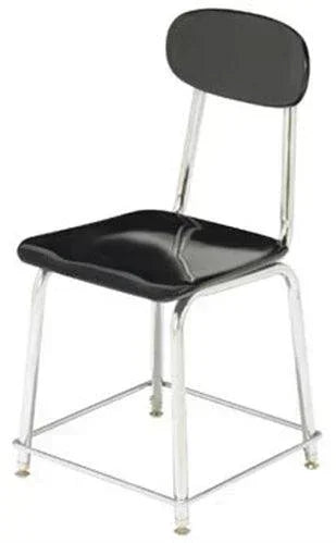 CD7100 - (2 Pack) Institutional HD Solid Plastic Seat & Back High Chairs by ScholarCraft