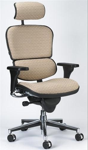CF9ERG - Ergohuman Custom All Fabric High Back Office Chair by Eurotech