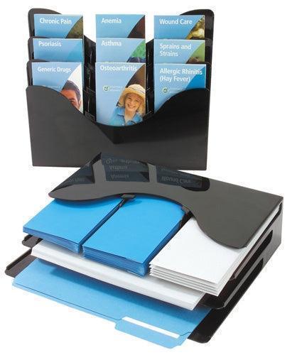 47631 - 3-Tier Document Organizer by Deflecto (4 Pack)