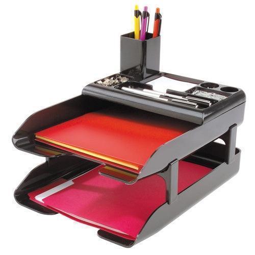 583004 - Corporate Desk Tray Set, 2 Tray Set by Deflecto (3 Pack)