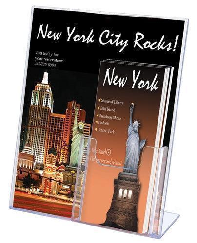590501 - Superior Image Slanted Sign Holder w/4