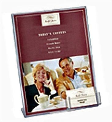 590601 - Superior Image Slanted Sign Holder w/Business card Holder by Deflecto (12 Pack)