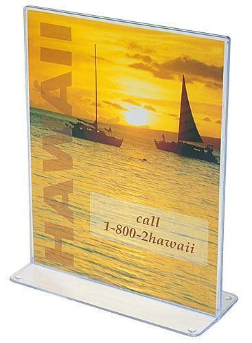 590801 - Superior Image® Stand-Up Sign Holder by Deflecto (6 Pack)