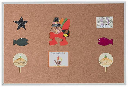 DB1824 - Aluminum Frame Premier Bulletin Boards 10 Sizes by Aarco