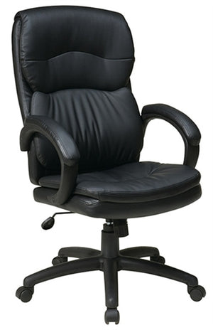 Executive High Back Eco Leather Chair by Office Star