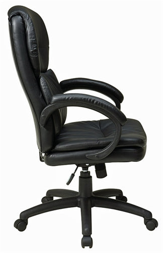 Executive High Back Eco Leather Chair by Office Star