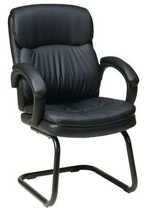 EC9235 Deluxe Eco Leather Visitors Chair