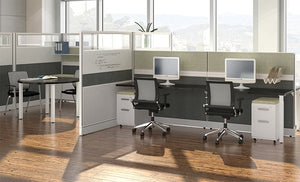 Novo Electrified Design Your Own Segmented Office Panels