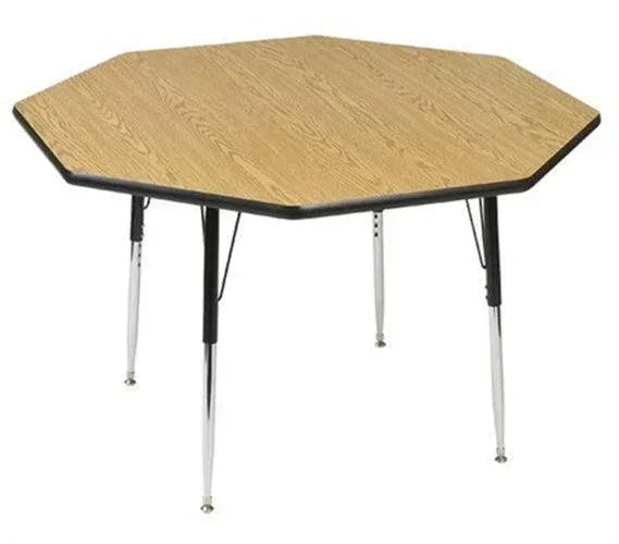 Octagonal Reading Table FS849OC - Octagon Shaped Activity Table by Scholar Craft
