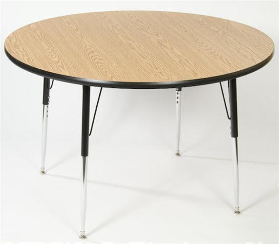 Round Task Table Scholar Craft Adjustable Height Round Activity Table
