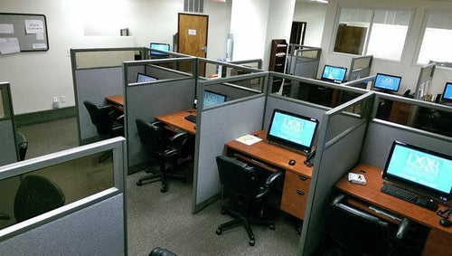 HG5 - Partial Glass Economy Office Panels by GOF