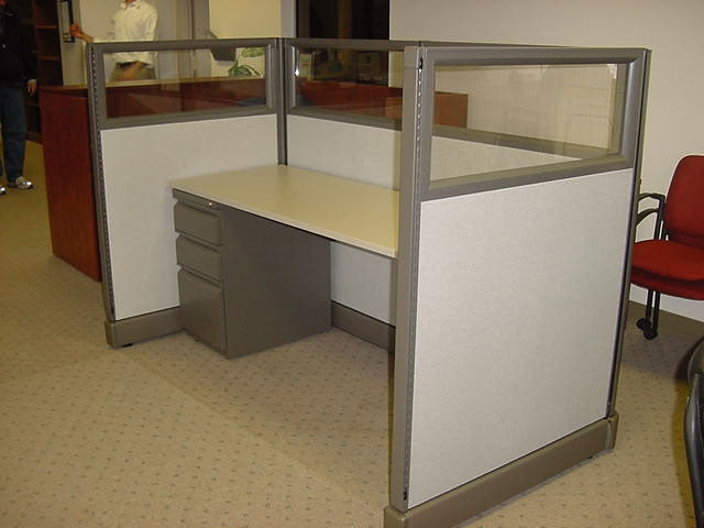HM51  AXSYS Glass Top Economy Office Panels