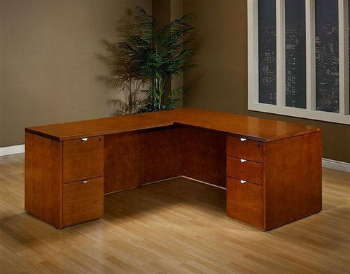 KEN-TYP9 - Kenwood Executive 'L' Shaped Office Desk by Office Star