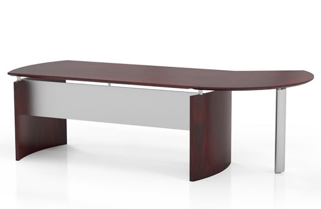 MNDEXT Medina Curved Desk with Curved Extension