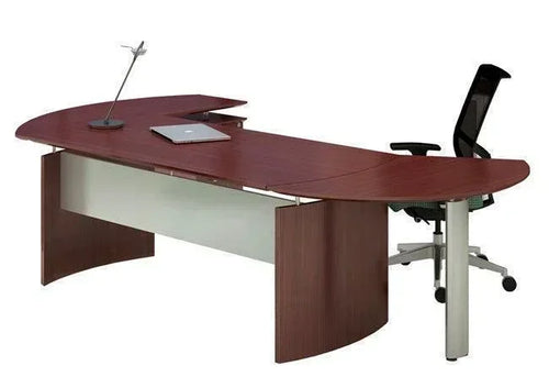 MNDRTPEXT - Medina Curved Desk with Return and Extension by Safco