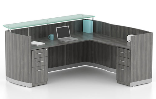 MNRSL Medina 'L' Shape Reception Desk