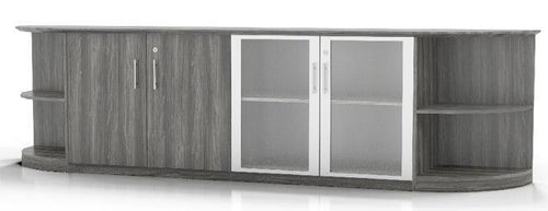 MVLC-CC - Medina Low Wall Storage Cabinet w/ Corner Caps by Safco