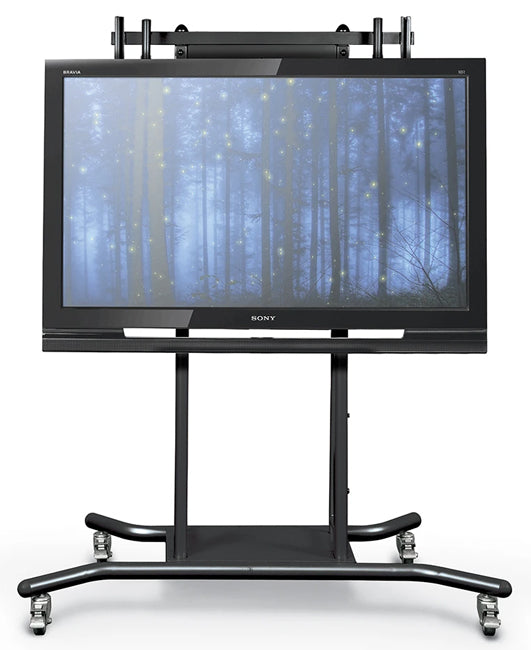 37650 - iTeach Spider Flat Panel Cart w/Manuel Height Adjustment by Mooreco