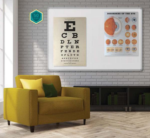 2H2P- Best Rite Porcelain Steel w/Presidential Trim Markerboard  by Mooreco