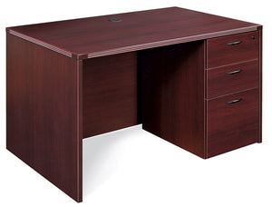 NAP21-SP Napa Single Pedestal Desk, 5 Sizes