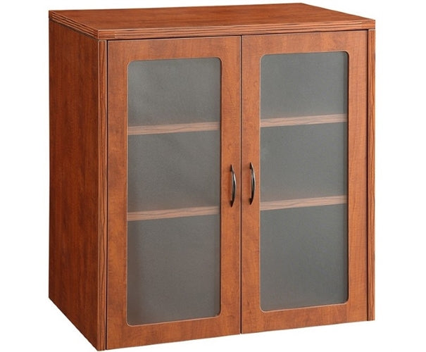 NAP-212DC - Napa Storage Cabinet w/ Glass & Wood Doors by OSP