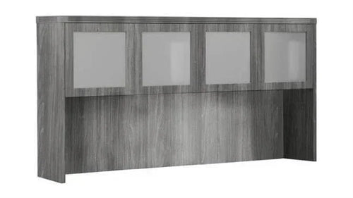 NAP-41 - Napa Series Hutch with Glass Doors/Wood Trim by OSP