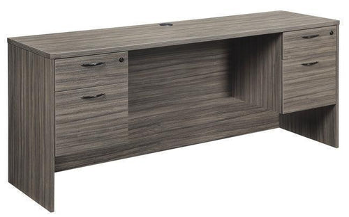 NAPTYP5E - Napa Economy Double Pedestal Desk/Credenza by OSP