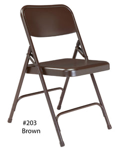 200 - Premium Folding All-Steel Chair by NPS (4 pack)