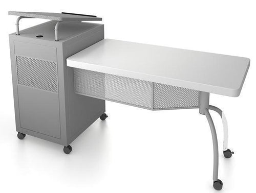 EDPD - Edupod Teacher's Desk & Lectern Combo by NPS