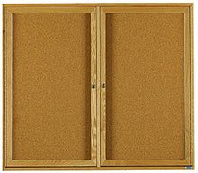 Load image into Gallery viewer, OBC3648R  Enclosed Wood Frame Bulletin Board
