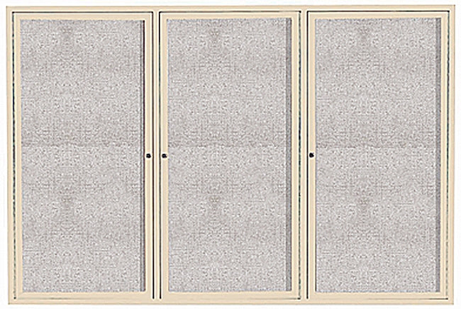 ODCC3672-3R  Out-Door Triple Door Aluminum Bulletin Board