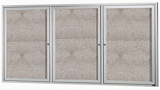 ODCC3672-3R  Out-Door Triple Door Aluminum Bulletin Board