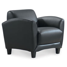 Load image into Gallery viewer, OS9881 Manhattan Leather Club Chair with Wood Legs
