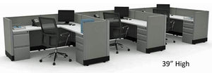 PWS  SIS Fabric Electrified Office Panels