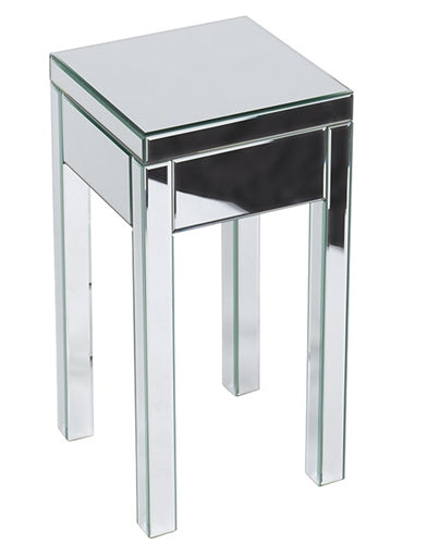 REF09-SLV  Reflections End Table