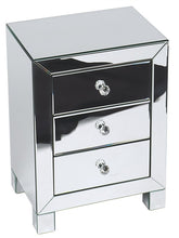 Load image into Gallery viewer, REF173-SLV  Reflections 3 Drawer Accent Table
