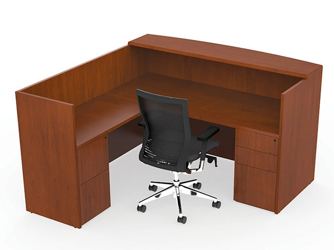 RU-223N  Ruby Executive L Shape Reception Desk