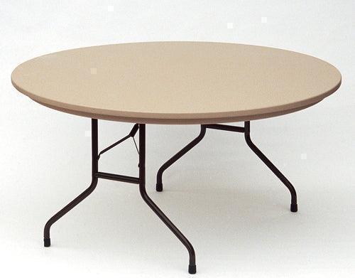 RX60 - Tamper-Resistant Prison Round Folding Table  by Correll