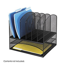 Load image into Gallery viewer, 3254 Onyx Mesh Combination Desk Organizer
