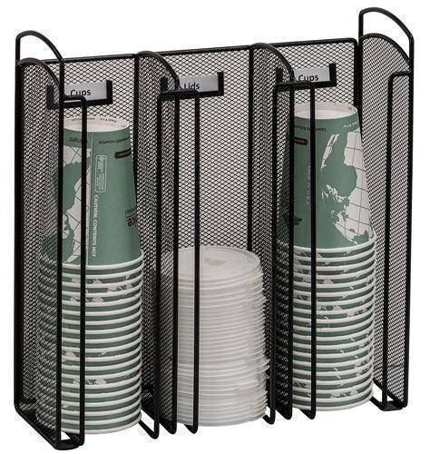3292 -Onyx™ Cup & Lid Holder by Safco