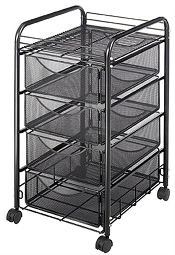 5214 Onyx™ Mesh Cart with 4 Drawers
