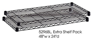 5294 Industrial Wire Shelving, 24" x 48" by Safco