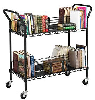 5333 Wire Book Cart