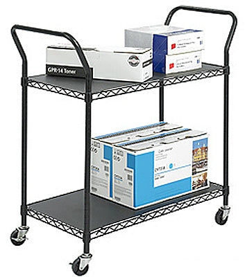 5337  Wire Utility Cart 2 Shelf by Safco
