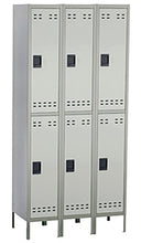 Load image into Gallery viewer, 5526  Double Tier Lockers, Triple Unit
