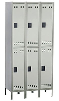 5526  Double Tier Lockers, Triple Unit  by Safco