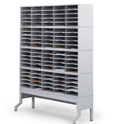 7756-4  E-Z Sort® Complete Satellite Mail Station  by Safco